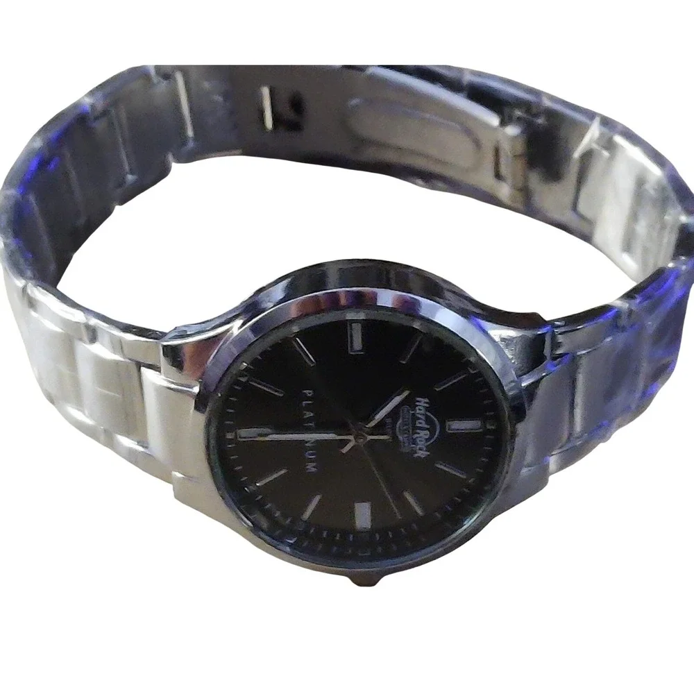 Hard Rock Casino Biloxi Platinum‎ Watch Collectible Hard Rock Memorabilia Rare